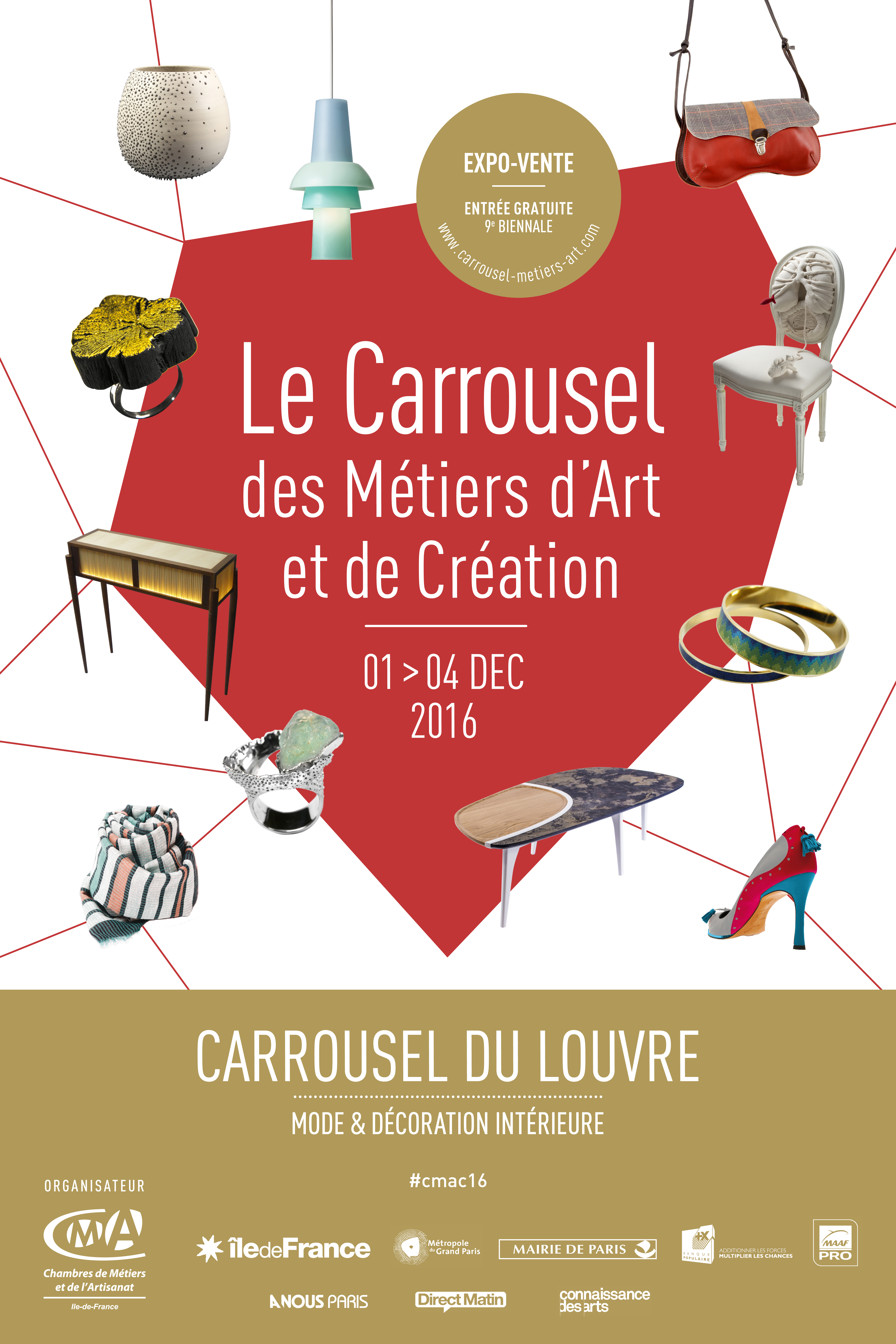 Carrousel des Métiers d’Art et de la Création – 2016 Exhibition